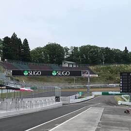 今日からSUGOに来てます♪